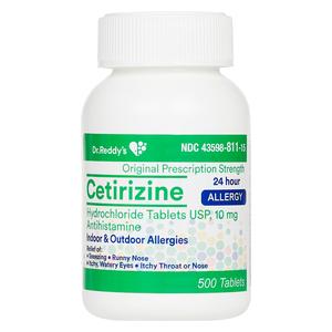 Cetirizine Tablets for Horses  Generic (brand may vary)